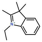 3H-Indolium, 1-ethyl-2,3,3-trimethyl-