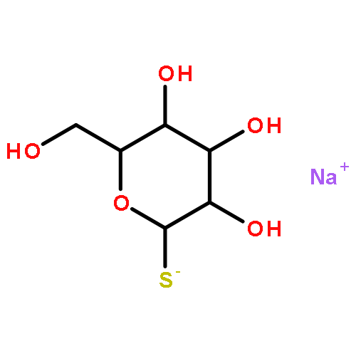 Sodium (2S,3R,4S,5R,6R)-3,4,5-trihydroxy-6-(hydroxymethyl)tetrahydro-2H-pyran-2-thiolate