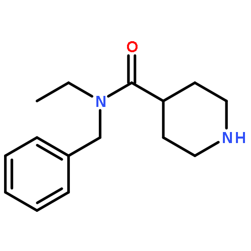 N-Benzyl-N-ethylpiperidine-4-carboxamide