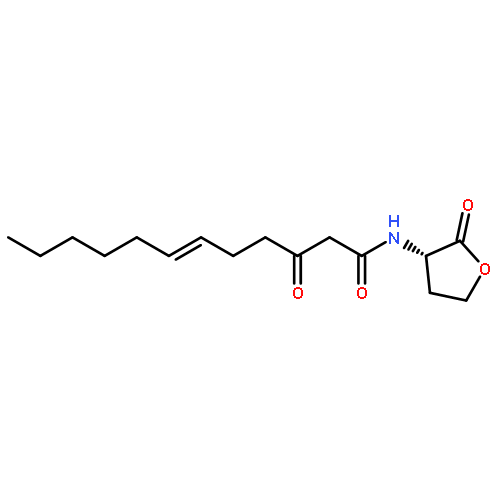 6-DODECENAMIDE, 3-OXO-N-[(3S)-TETRAHYDRO-2-OXO-3-FURANYL]-, (6E)-