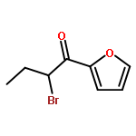 1-Butanone, 2-bromo-1-(2-furyl)- (7CI,8CI)