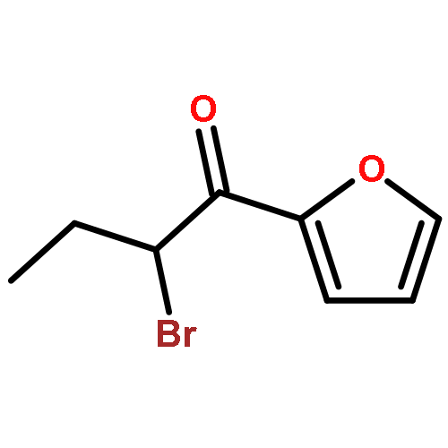 1-Butanone, 2-bromo-1-(2-furyl)- (7CI,8CI)