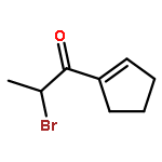 2-Bromo-1-(cyclopent-1-en-1-yl)propan-1-one