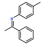 Benzenamine, 4-methyl-N-(1-phenylethylidene)-