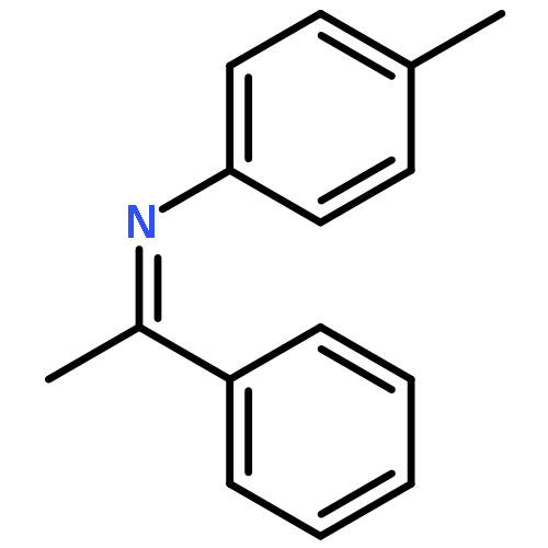 Benzenamine, 4-methyl-N-(1-phenylethylidene)-