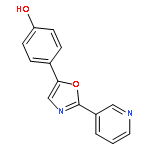 4-[2-(pyridin-3-yl)-1,3-oxazol-5-yl]phenol