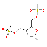 (2-oxido-1,3,2-dioxathiolane-4,5-diyl)dimethanediyl dimethanesulfonate