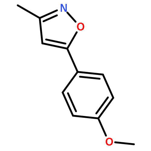 Isoxazole, 5-(4-methoxyphenyl)-3-methyl-