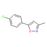 Isoxazole,5-(4-chlorophenyl)-3-methyl-