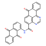 N-(9,10-dioxoanthracen-1-yl)-7-oxobenzo[e]perimidine-4-carboxamide