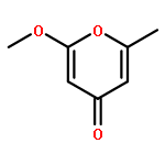 4H-Pyran-4-one,2-methoxy-6-methyl-