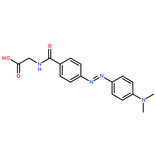 Glycine, N-[4-[2-[4-(dimethylamino)phenyl]diazenyl]benzoyl]-