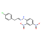 Benzeneacetaldehyde, 4-chloro-, (2,4-dinitrophenyl)hydrazone