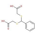 Acetic acid,2,2'-[(phenylmethylene)bis(thio)]bis- (9CI)