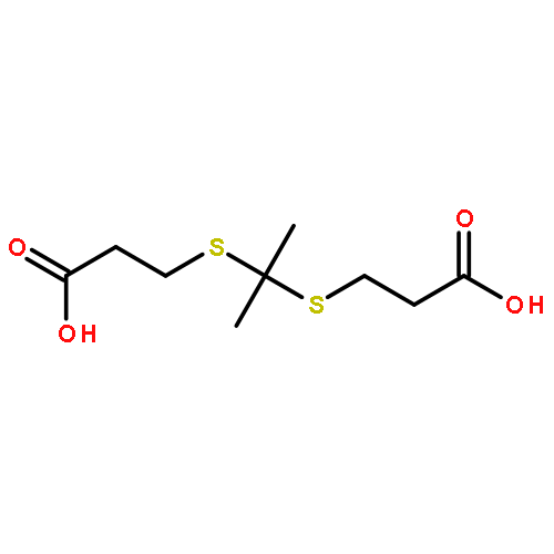 Propanoic acid, 3,3'-[(1-methylethylidene)bis(thio)]bis-