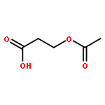 Propanoic acid, 3-(acetyloxy)-