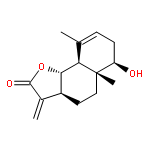 Naphtho[1,2-b]furan-2(3H)-one,3a,4,5,5a,6,7,9a,9b-octahydro-6-hydroxy-5a,9-dimethyl-3-methylene-,(3aS,5aR,6R,9aS,9bS)-