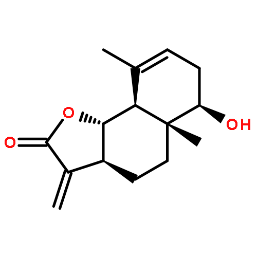 Naphtho[1,2-b]furan-2(3H)-one,3a,4,5,5a,6,7,9a,9b-octahydro-6-hydroxy-5a,9-dimethyl-3-methylene-,(3aS,5aR,6R,9aS,9bS)-