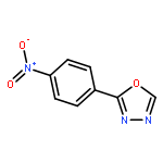 1,3,4-Oxadiazole,2-(4-nitrophenyl)-