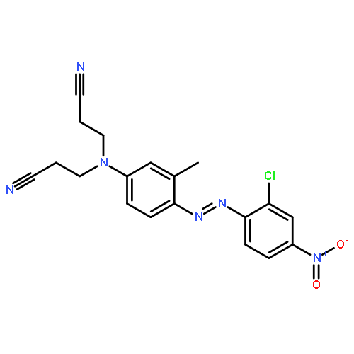 3,3'-[[4-[(2-chloro-4-nitrophenyl)azo]-3-methylphenyl]imino]bispropiononitrile