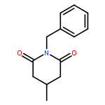 2,6-Piperidinedione, 4-methyl-1-(phenylmethyl)-