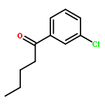 1-Pentanone, 1-(3-chlorophenyl)-