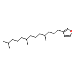 3-(4,8,12-trimethyl-tridecyl)-furan