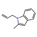 1H-Indole, 2-methyl-1-(2-propenyl)-