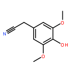 3,5-Dimethoxy-4-hydroxyphenylacetonitrile