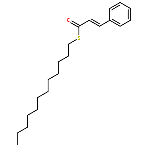 2-Propenethioic acid, 3-phenyl-, S-dodecyl ester, (2E)-