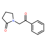 2-PYRROLIDINONE, 1-(2-OXO-2-PHENYLETHYL)-