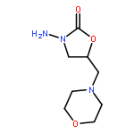 3-amino-5-(morpholin-4-ylmethyl)-1,3-oxazolidin-2-one