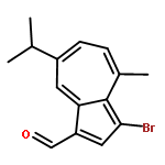 1-Azulenecarboxaldehyde, 3-bromo-4-methyl-7-(1-methylethyl)-