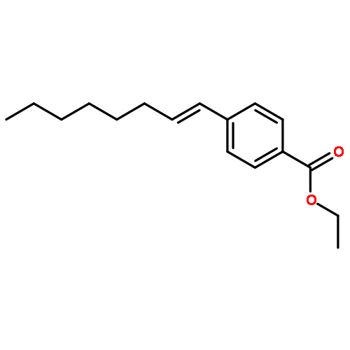 Benzoic acid, 4-(1E)-1-octenyl-, ethyl ester