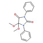 5,5-DIMETHOXY-1,3-DIPHENYLIMIDAZOLIDINE-2,4-DIONE