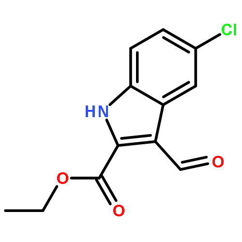 Ethyl 5-chloro-3-formyl-1h-indole-2-carboxylate