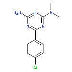 1,3,5-Triazine-2,4-diamine, 6-(4-chlorophenyl)-N,N-dimethyl-