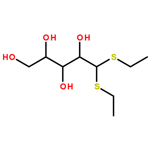 (2r,3r,4s)-5,5-bis(ethylsulfanyl)pentane-1,2,3,4-tetrol