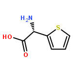 2-Thiopheneacetic acid,a-amino-, (aS)-