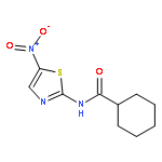 N-(5-nitro-1,3-thiazol-2-yl)cyclohexanecarboxamide