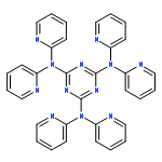 1,3,5-TRIAZINE-2,4,6-TRIAMINE, N,N,N',N',N'',N''-HEXA-2-PYRIDINYL-