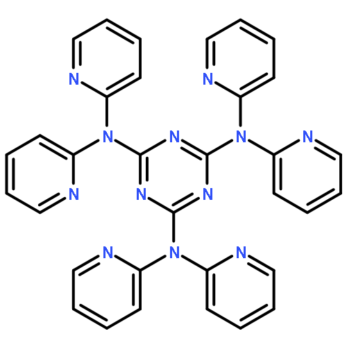 1,3,5-TRIAZINE-2,4,6-TRIAMINE, N,N,N',N',N'',N''-HEXA-2-PYRIDINYL-