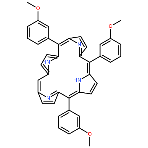 21H,23H-PORPHINE, 5,10,15-TRIS(3-METHOXYPHENYL)-