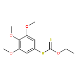 Carbonodithioic acid, O-ethyl S-(3,4,5-trimethoxyphenyl) ester