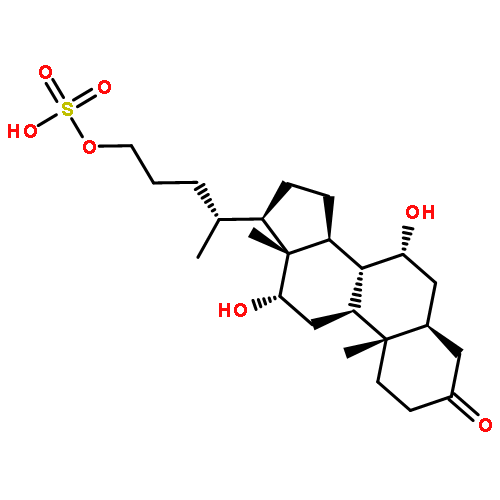 Cholan-3-one, 7,12-dihydroxy-24-(sulfooxy)-, (5a,7a,12a)-