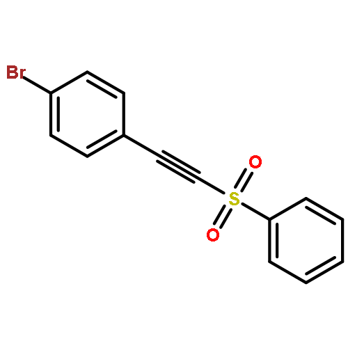 Benzene, 1-bromo-4-[(phenylsulfonyl)ethynyl]-