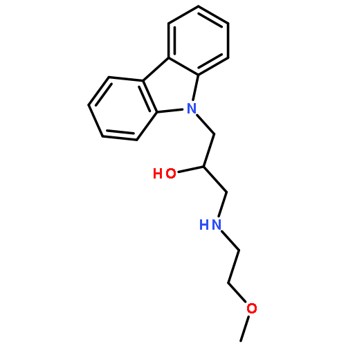 1-carbazol-9-yl-3-(2-methoxyethylamino)propan-2-ol