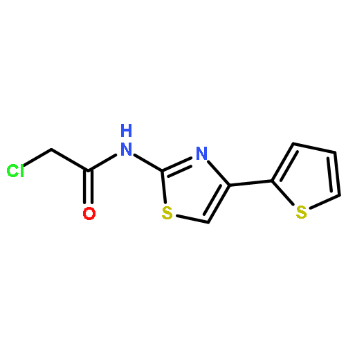 2-chloro-N-[4-(2-thienyl)-1,3-thiazol-2-yl]acetamide