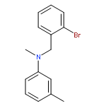 BENZENEMETHANAMINE, 2-BROMO-N-METHYL-N-(3-METHYLPHENYL)-