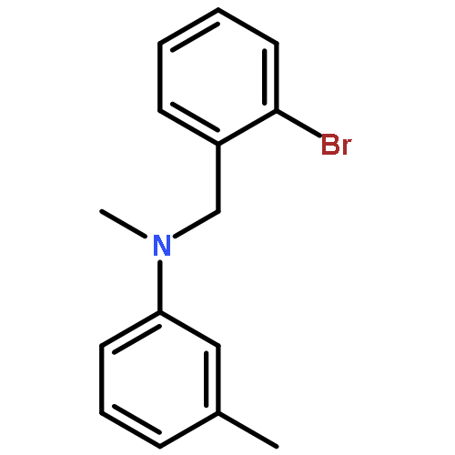 BENZENEMETHANAMINE, 2-BROMO-N-METHYL-N-(3-METHYLPHENYL)-